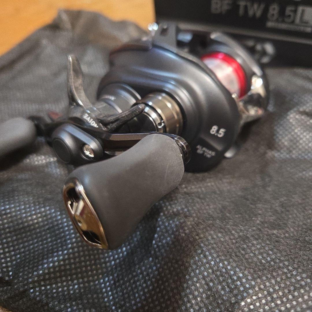 ダイワ 25 ALPHAS BF TW 8.5L 左巻 セラミックベアリング