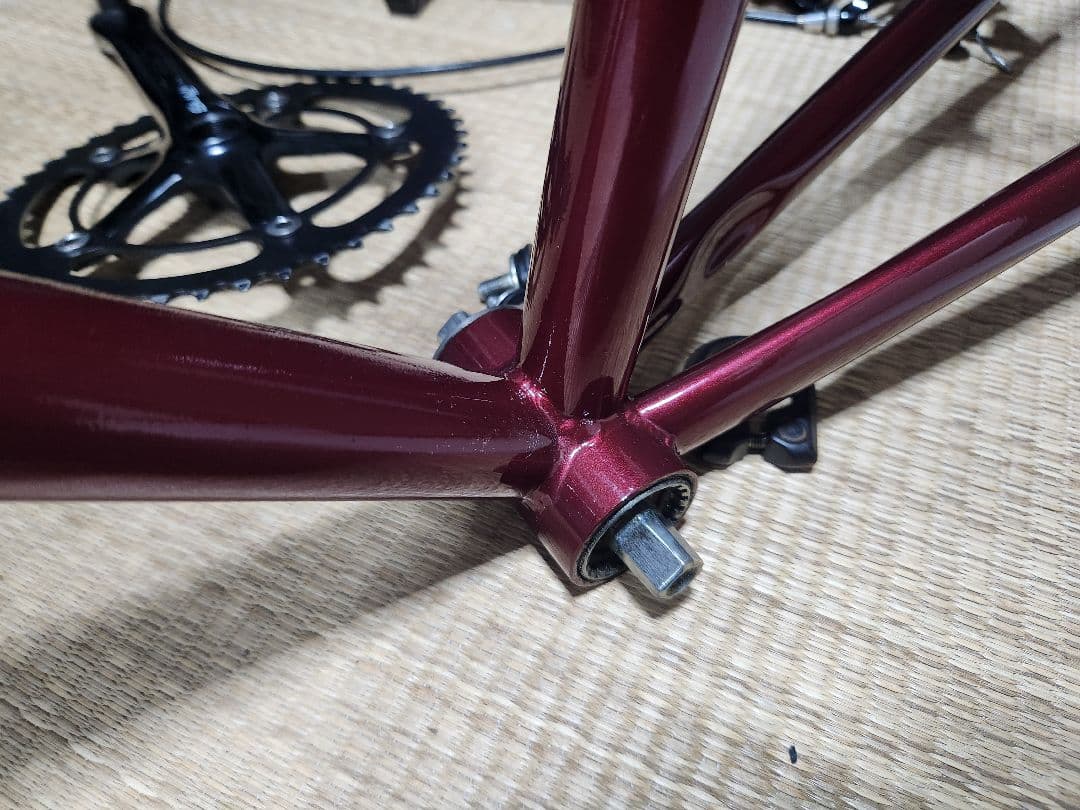 fuji/featherフジ/フェザー2014フレームと純正パーツ54サイズ