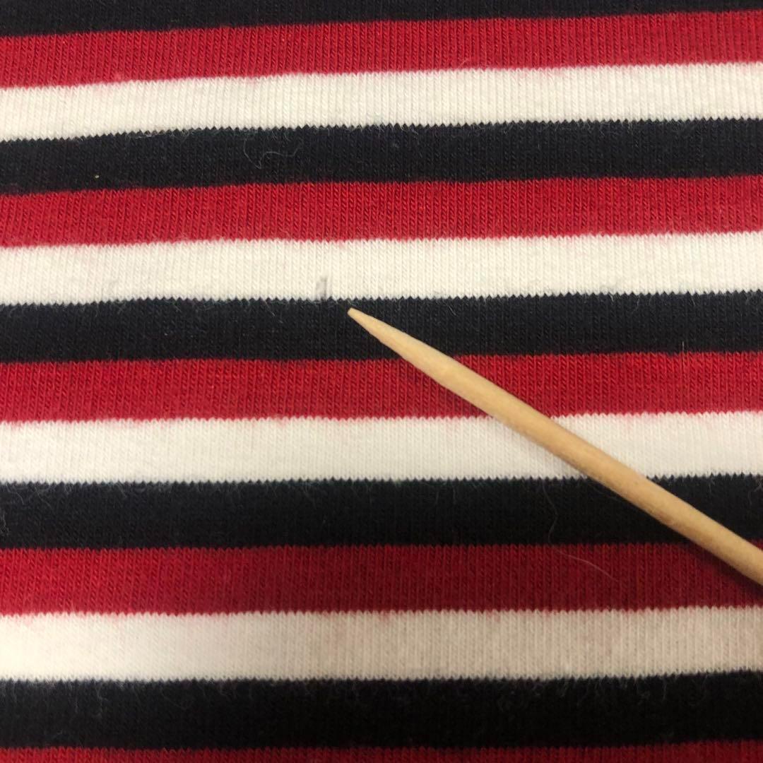 キャロウェイ ゴルフ 金刺繍 ポロシャツ レッド ネイビー ボーダー Mサイズ