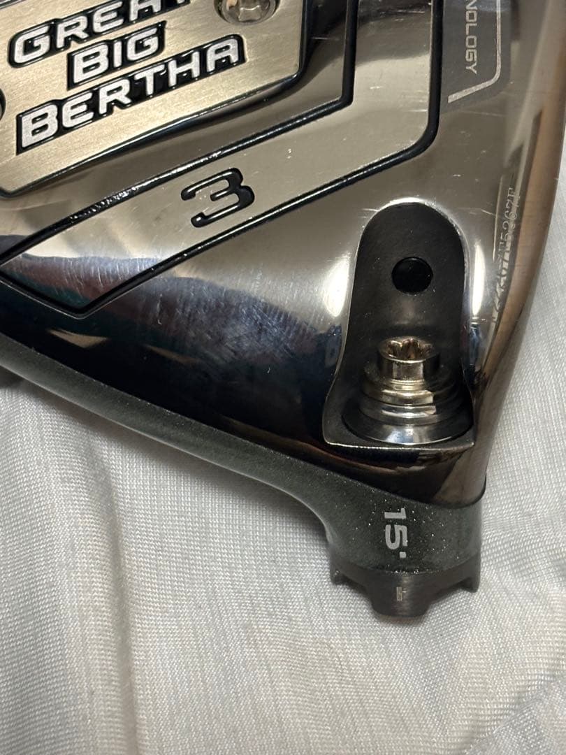 Callaway GREAT BIG BERTHA 3W 15°ヘッドのみ