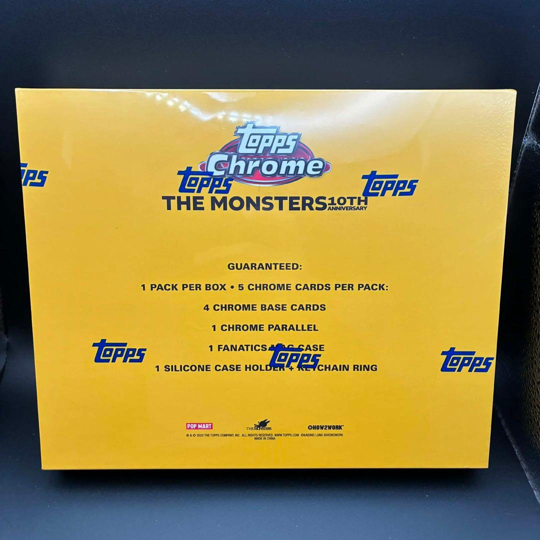 (新品未開封)Topps Chrome labubu 10周年記念BOX ラブブ