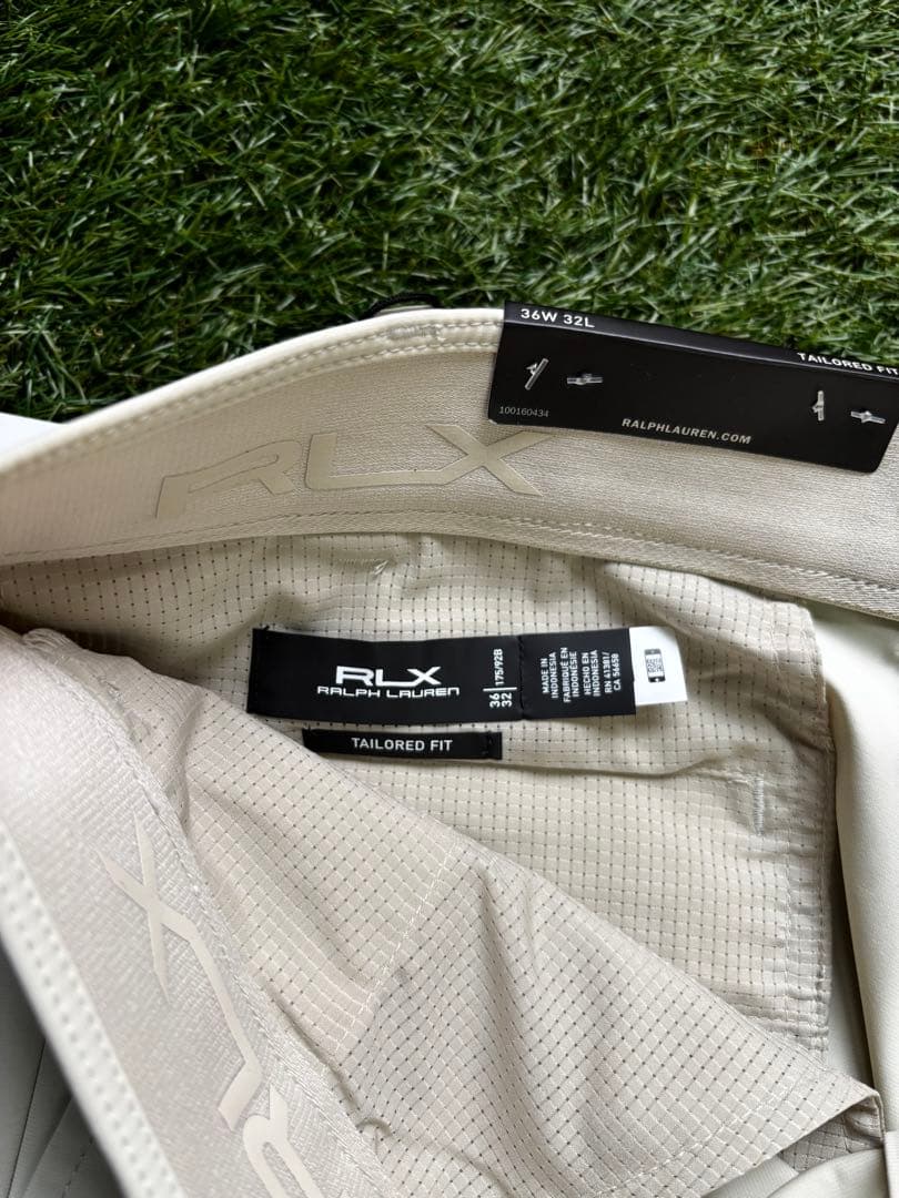 新品・未使用 ralph lauren RLX ゴルフ パンツ グレーベージュ