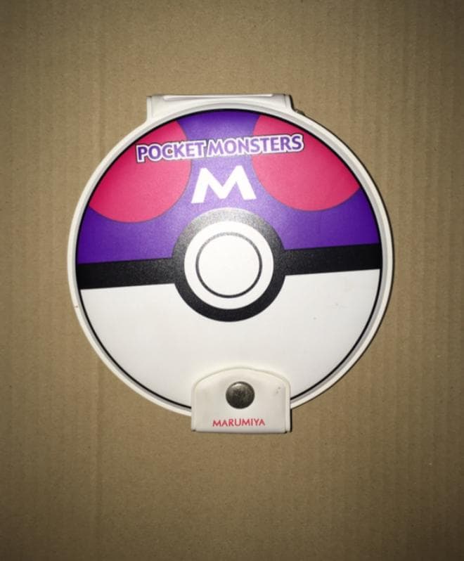 丸美屋 ポケモン オリジナルシールホルダー マスターボール 懸賞 非売品