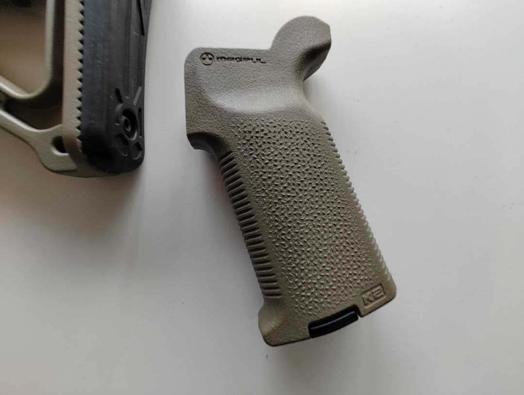 【実物パーツ】Magpul　CTRストック　K2グリップ【セット販売のみ】