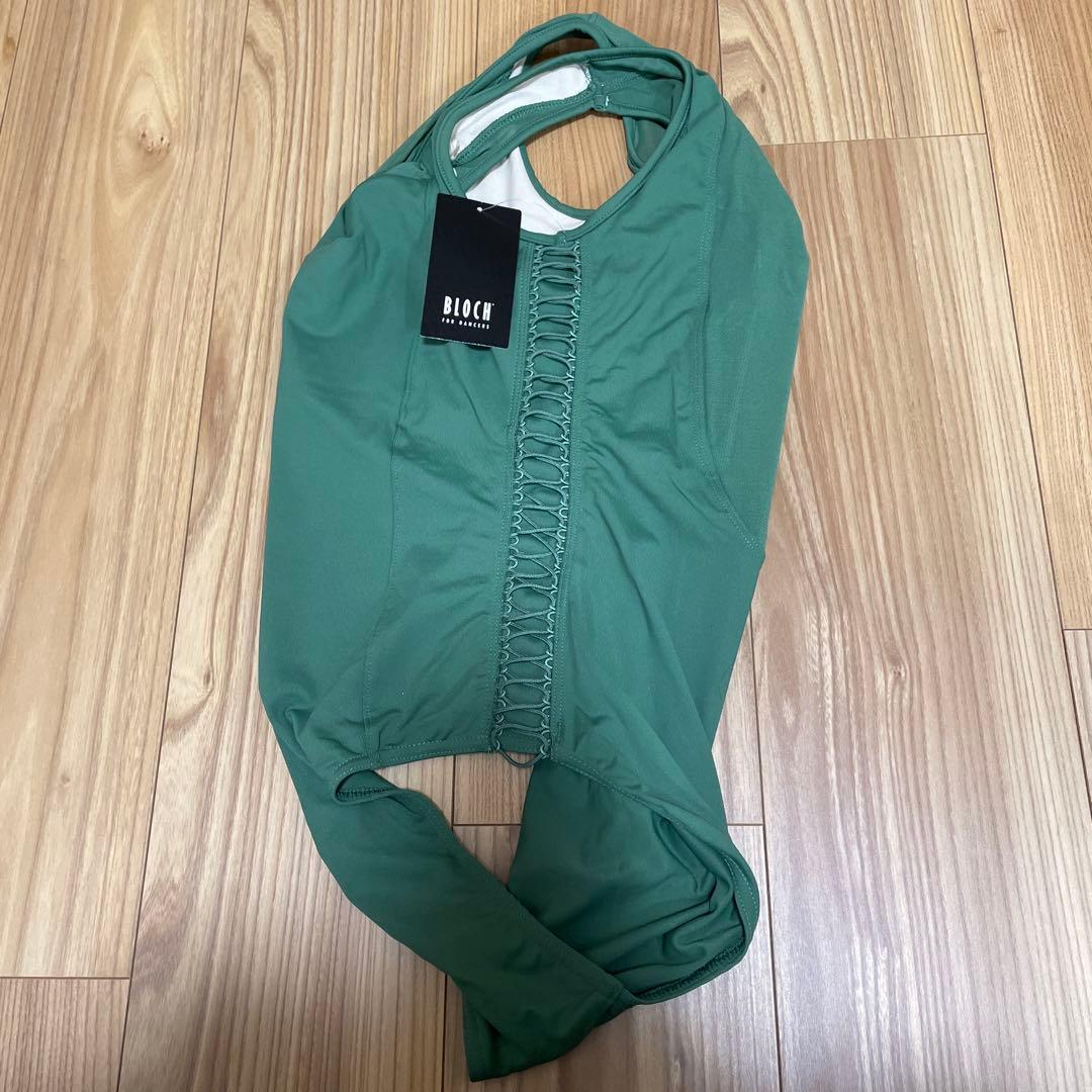 BLOCH グリーン バレエレオタード 新品