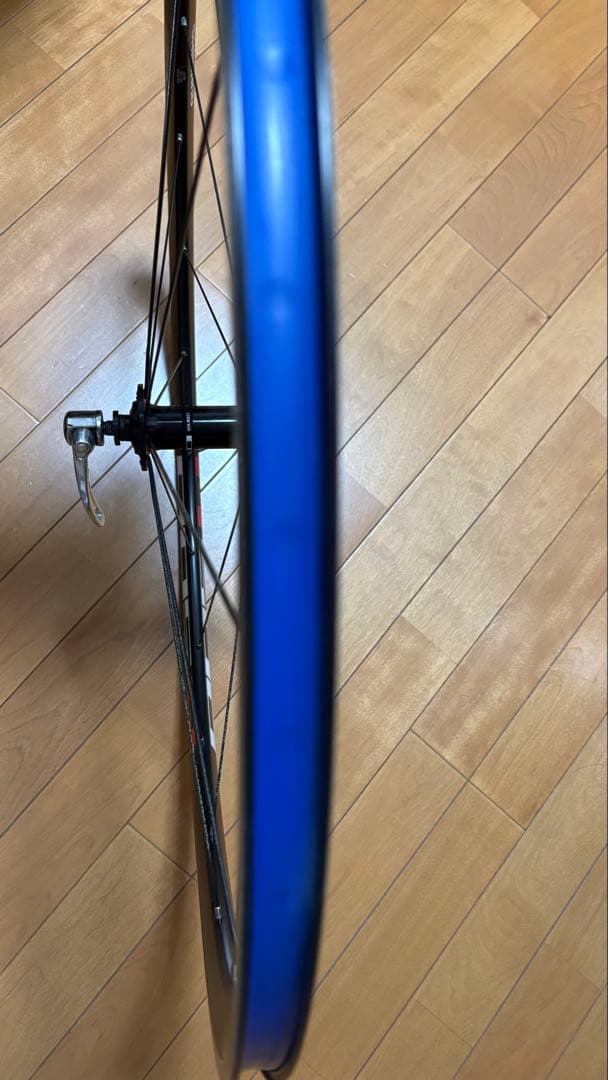 シマノR500ホイール前後+105カセット+クイックリリース+中古タイヤ付き