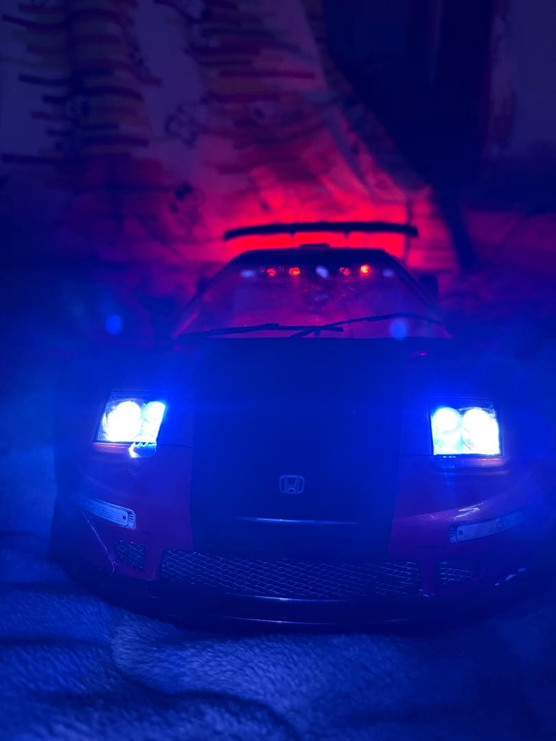 ラジコン　ボディ　ドリフト　LED(送料込み)