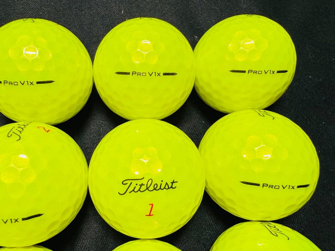 タイトリスト PRO V1X 2025年モデル 20個　　イエロー