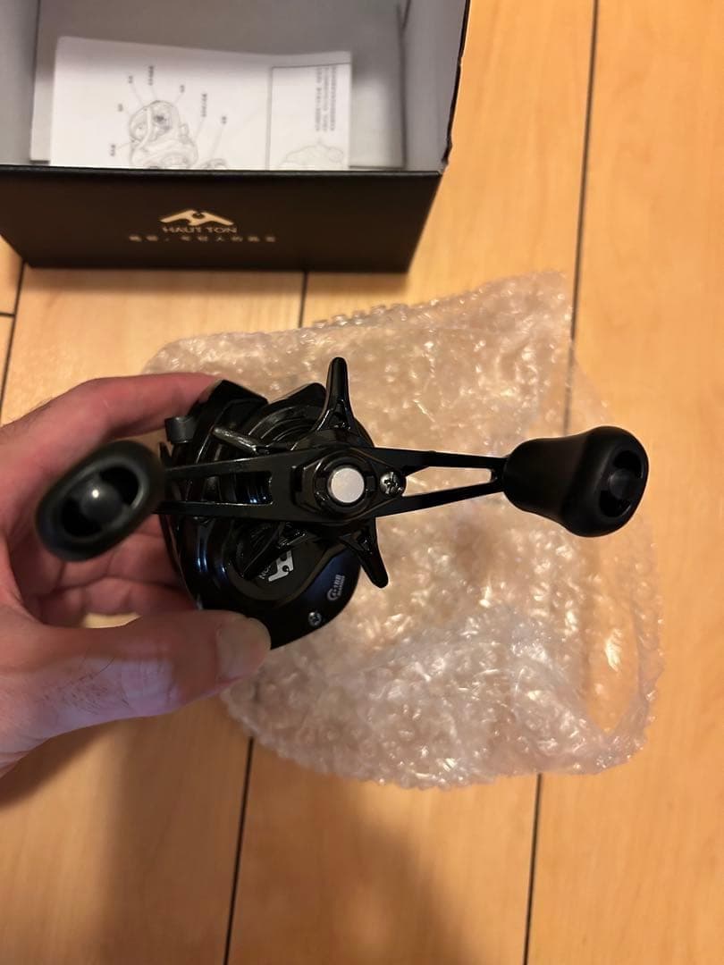 DC電子ブレーキ搭載 淡水＆海水両用 ベイトリール ドラグ力6kg