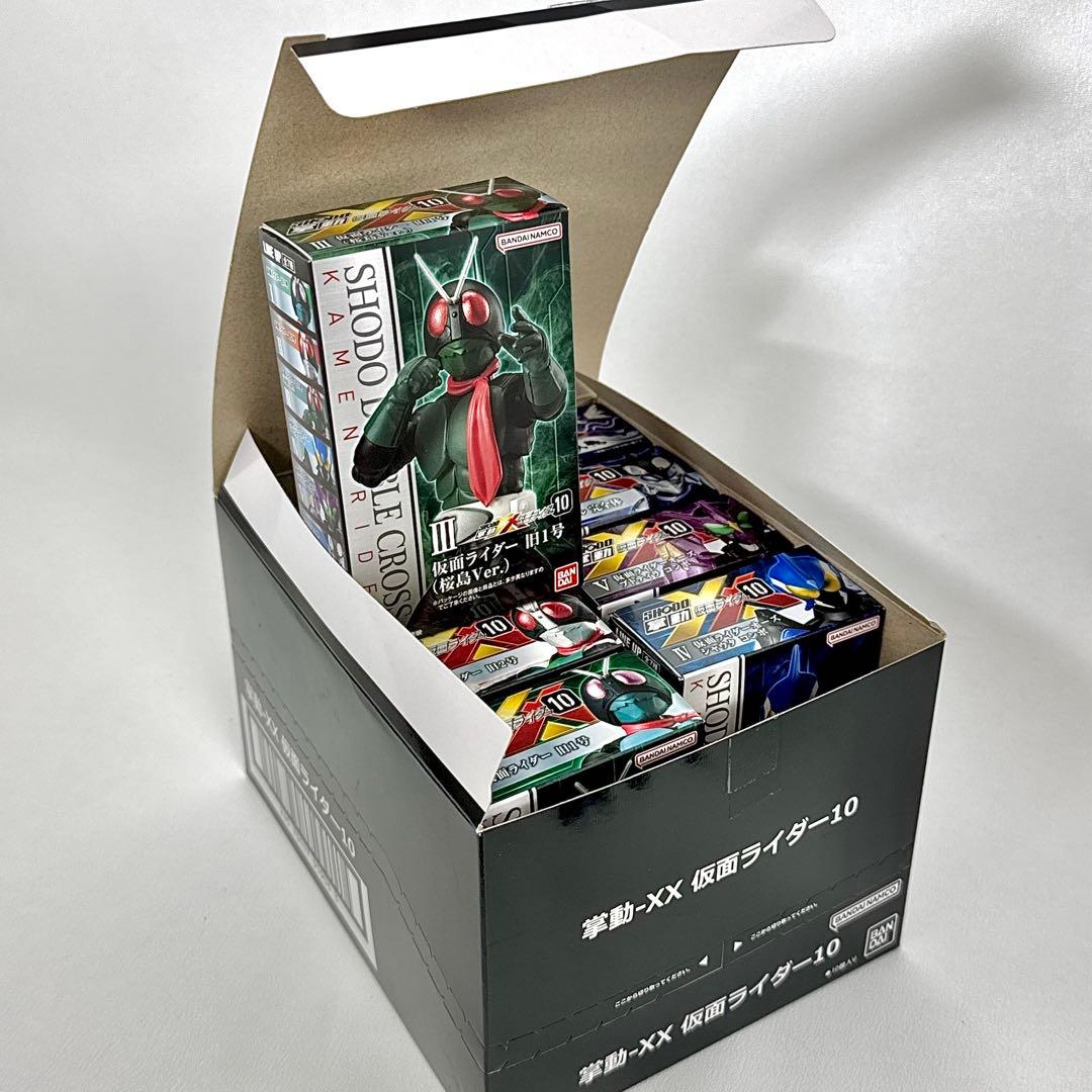 掌動-XX 仮面ライダー10 フィギュア 7体セットSHODO-XX