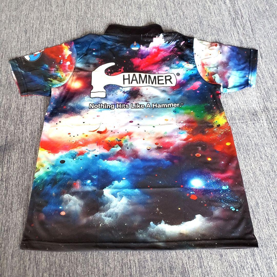 ✨新品✨ハンマー　【日本サイズM】　宇宙　カラフル　ボウリングウェア