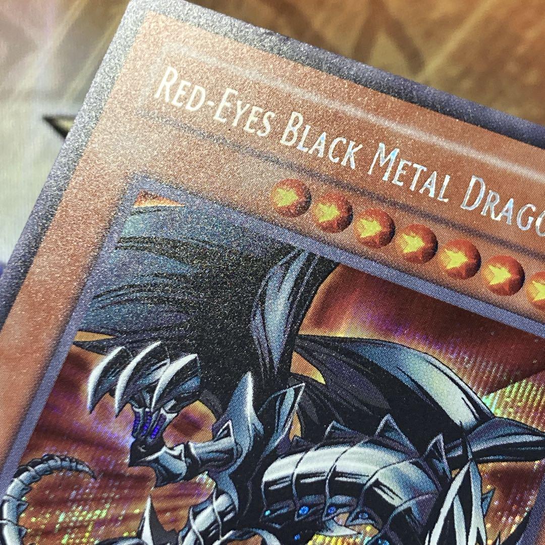 超希少 美品 五つ目 2002年 レッドアイズブラックメタルドラゴン 海外 シク