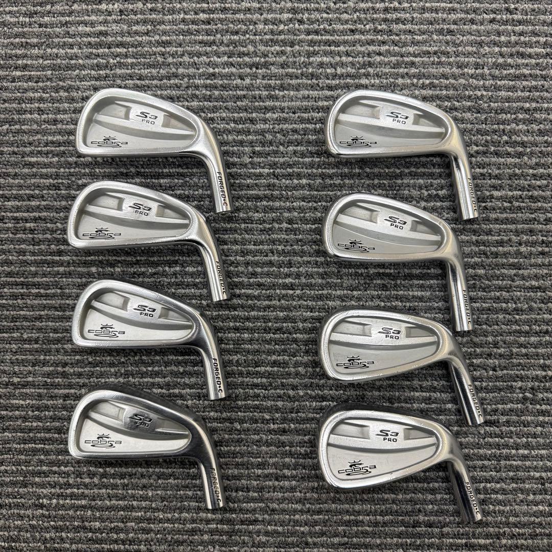 【軟鉄鍛造】Cobra S3 PRO FORGED 3〜P ヘッドのみ コブラ