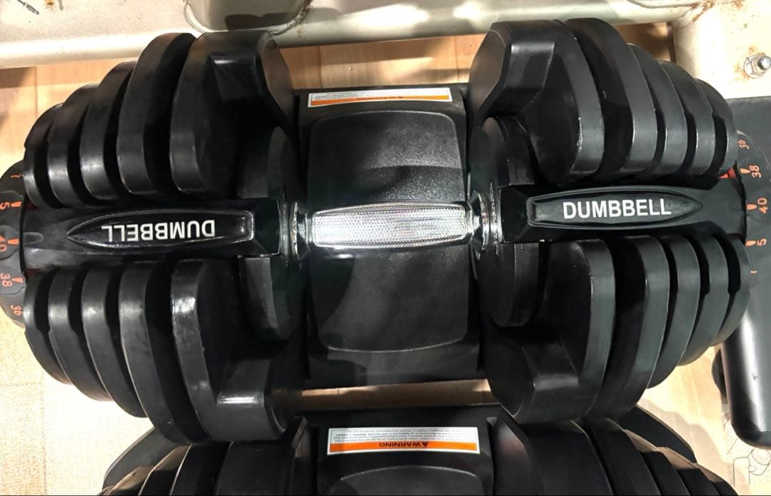 DUMBBELL 可変式ダンベル 5-40kg 2個