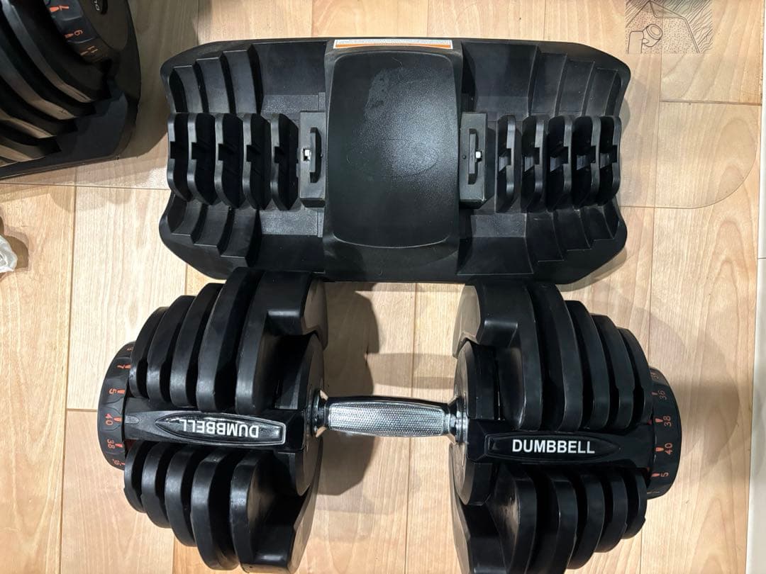 DUMBBELL 可変式ダンベル 5-40kg 2個