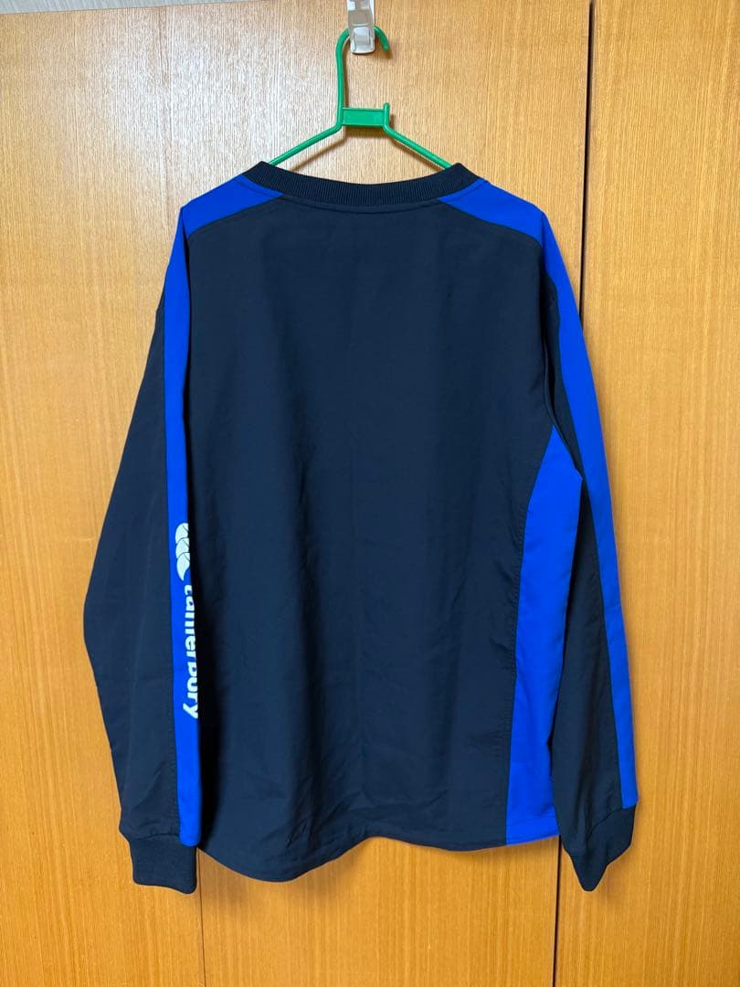Canterbury カンタベリー　ウォームアップウェア 青　　XL