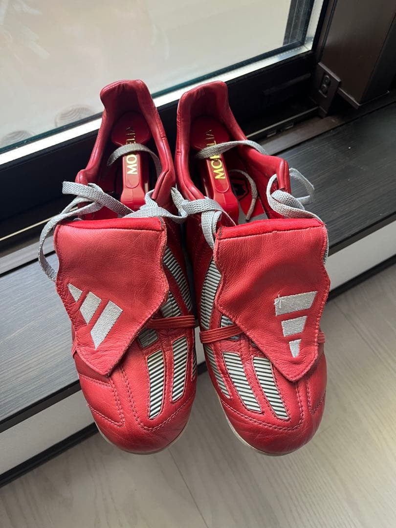 プレデターマニアHG 2002年モデル　adidas レッド スパイクシューズ