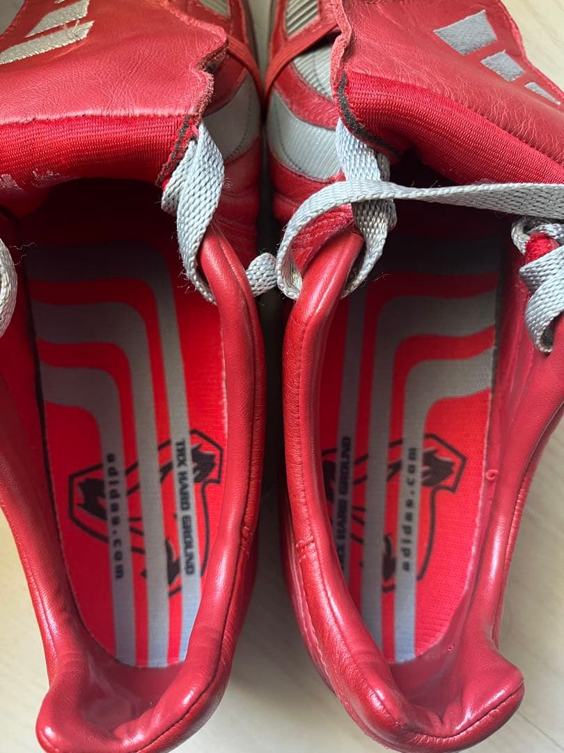 プレデターマニアHG 2002年モデル　adidas レッド スパイクシューズ