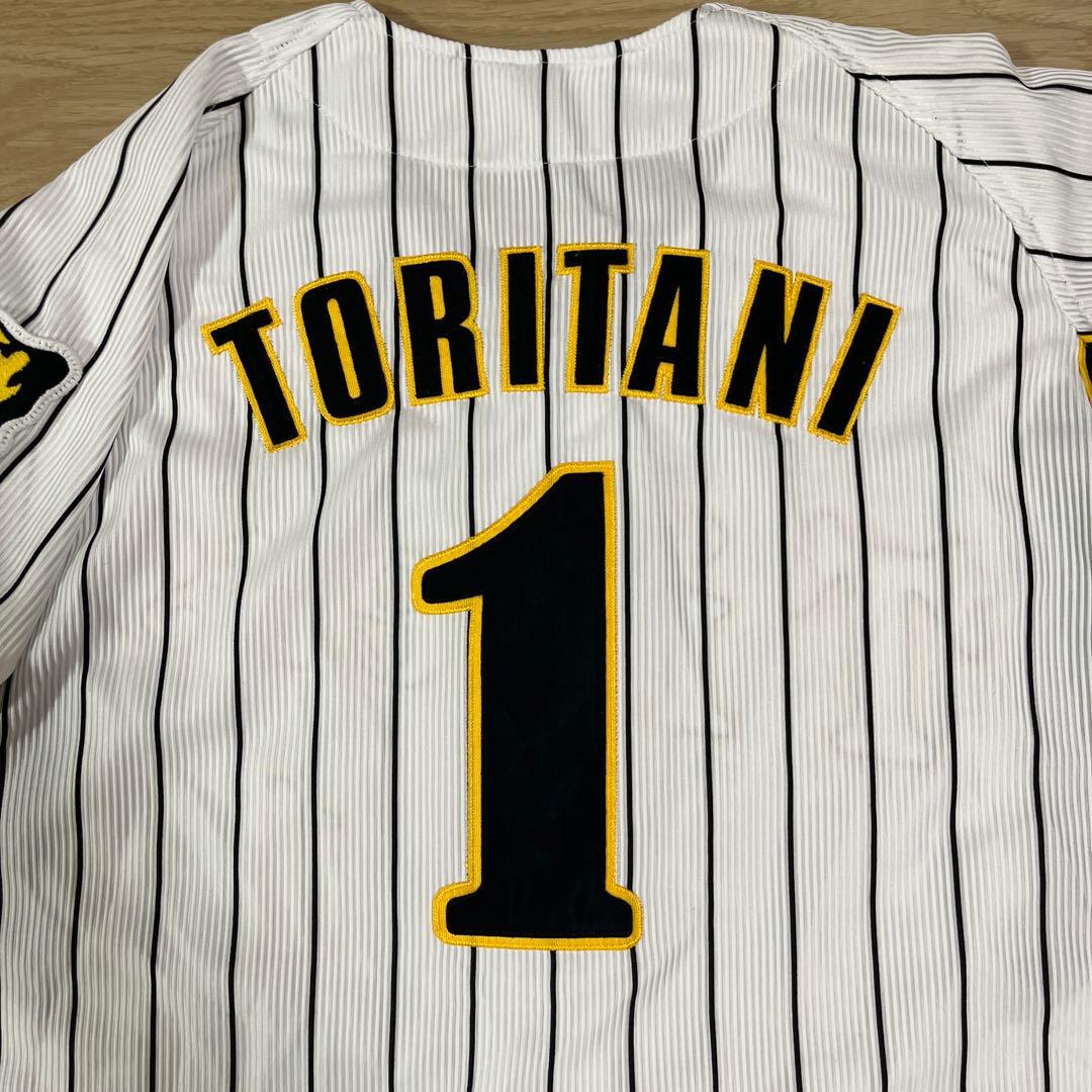 阪神タイガース　鳥谷敬　ホームユニフォーム　刺繍ユニフォーム