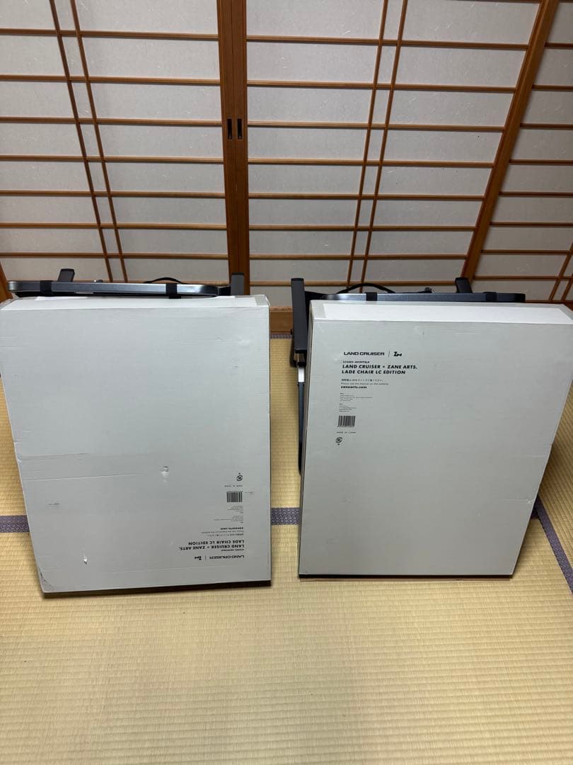 ランドクルーザー×ZANE ARTS レードチェア LCエディション　数量2脚