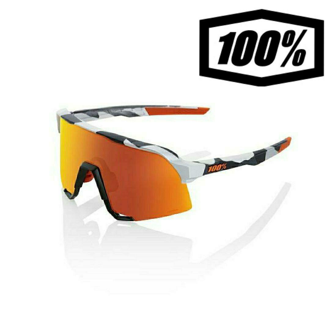売約済み 100% S3 Grey Camo ワンハンドレッド サングラス