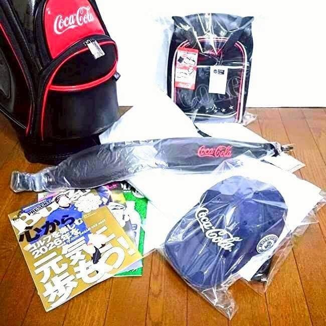 CocaCola コカコーラ キャディバック 限定 高級 正規品 送料無料