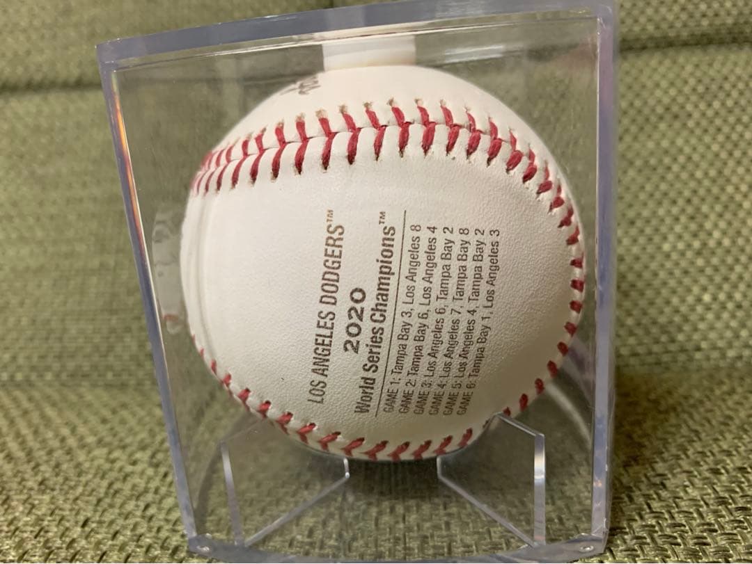 ロサンゼルス・ドジャース　2020年ワールドチャンピオン記念球　大谷翔平　WBC