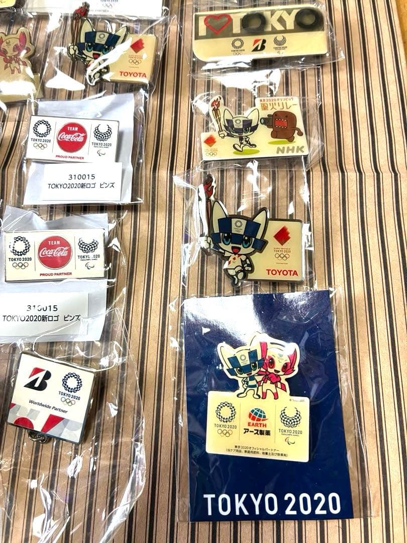 ★新品未使用★ ☆非売品☆東京2020オリンピック 企業コラボ企画☆ピンバッジ