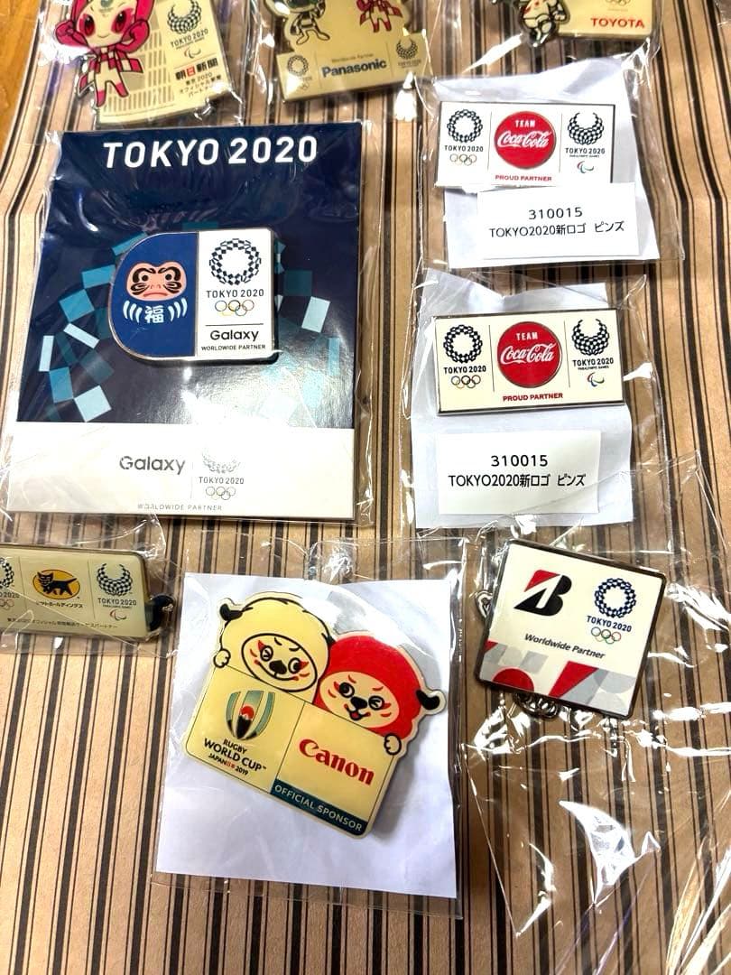★新品未使用★ ☆非売品☆東京2020オリンピック 企業コラボ企画☆ピンバッジ