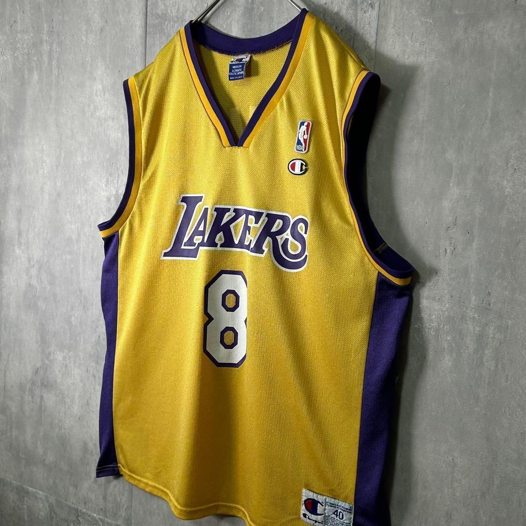 NBA コービーブライアント レイカーズ ユニフォーム #8 Champion