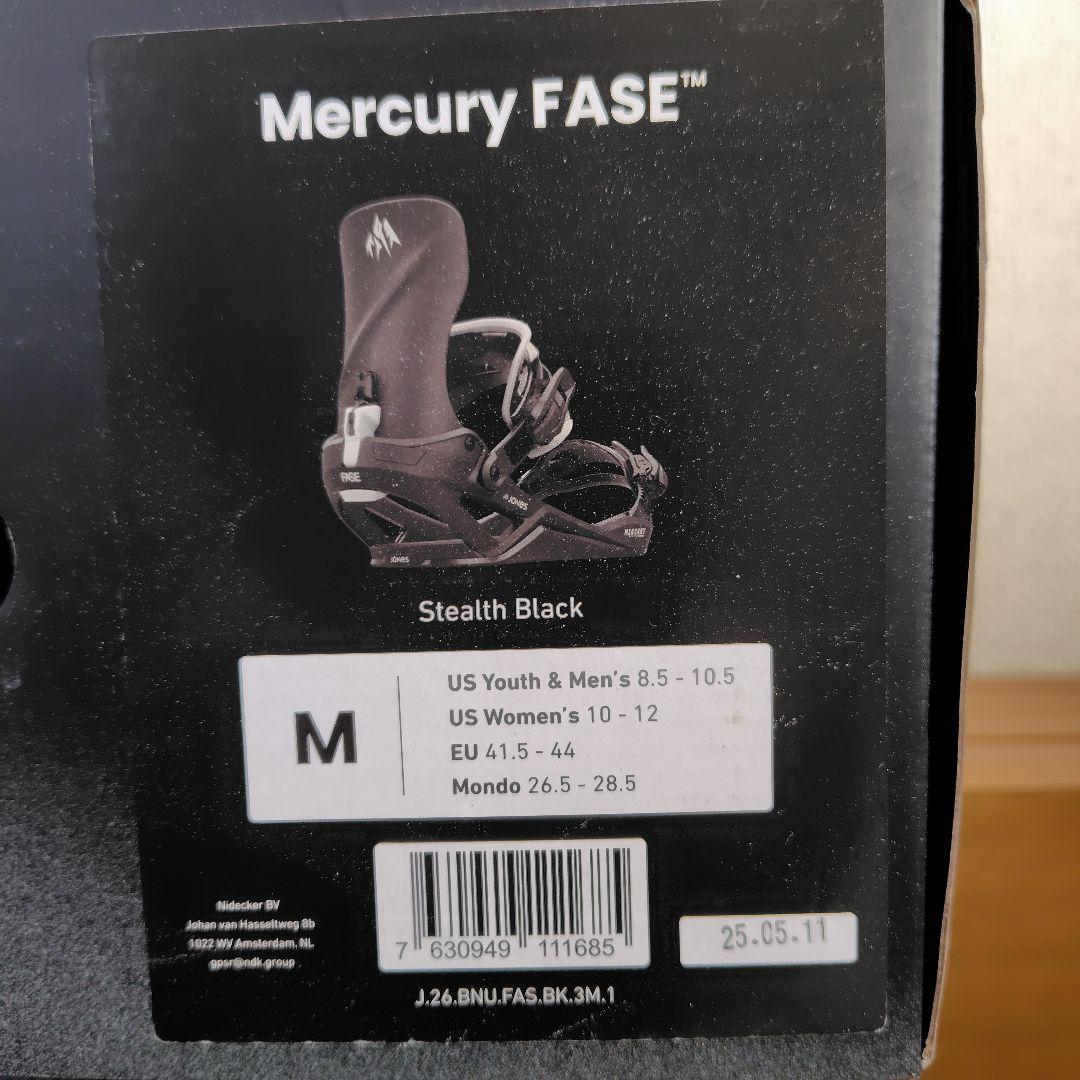 25-26 JONES Mercury FASE ジョーンズ フェイズ