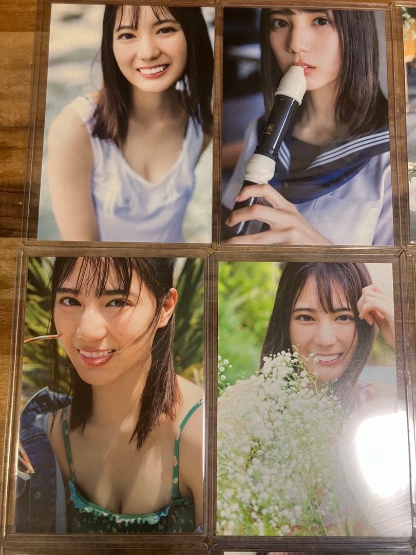 小坂菜緒　写真集　君は誰？　ポストカード　コンプ　14枚セット　日向坂