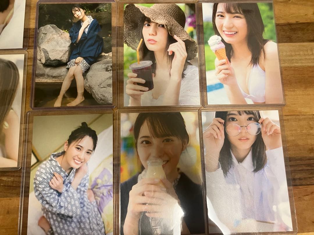 小坂菜緒　写真集　君は誰？　ポストカード　コンプ　14枚セット　日向坂
