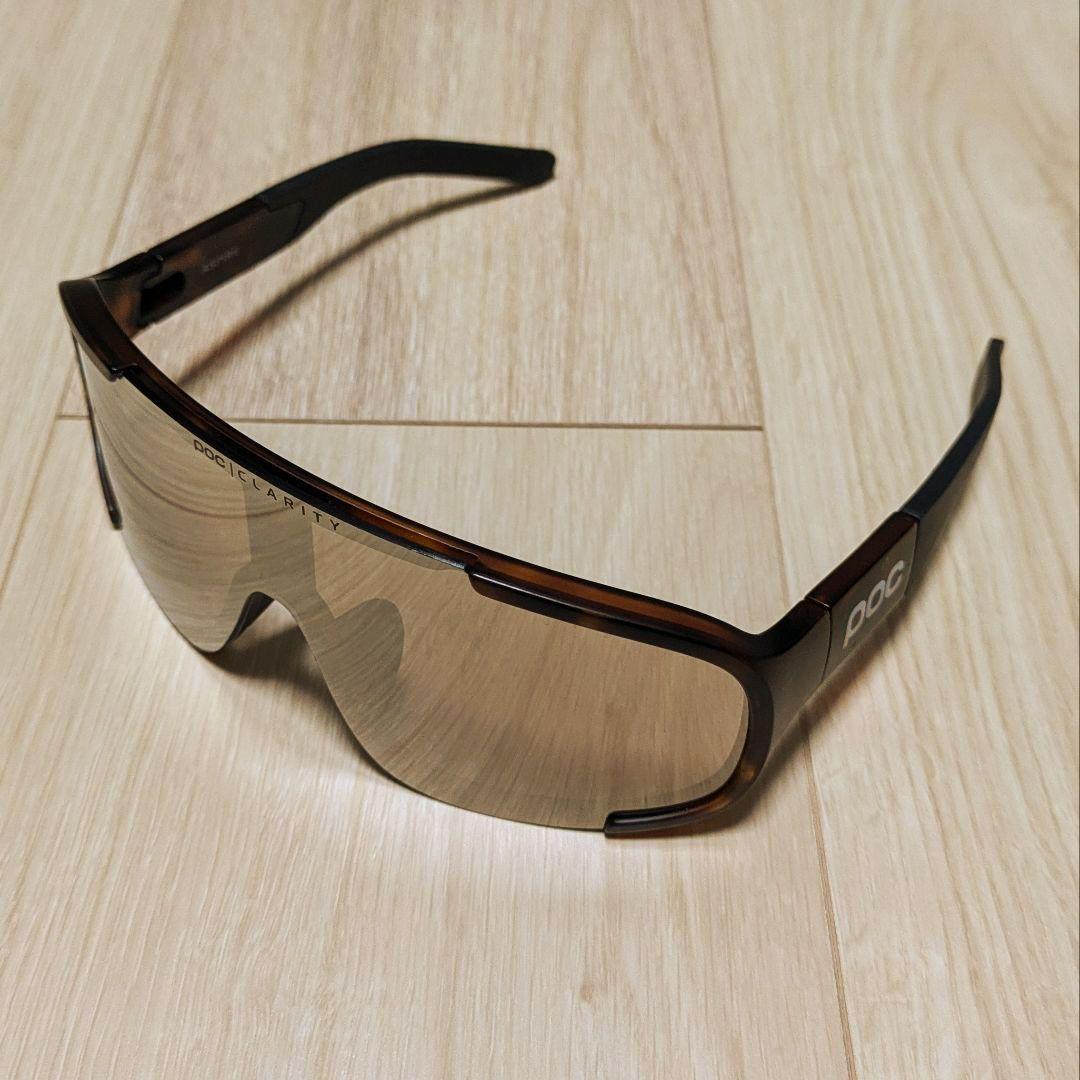 美品 POC Aspire AF Tortoise Brown サングラス