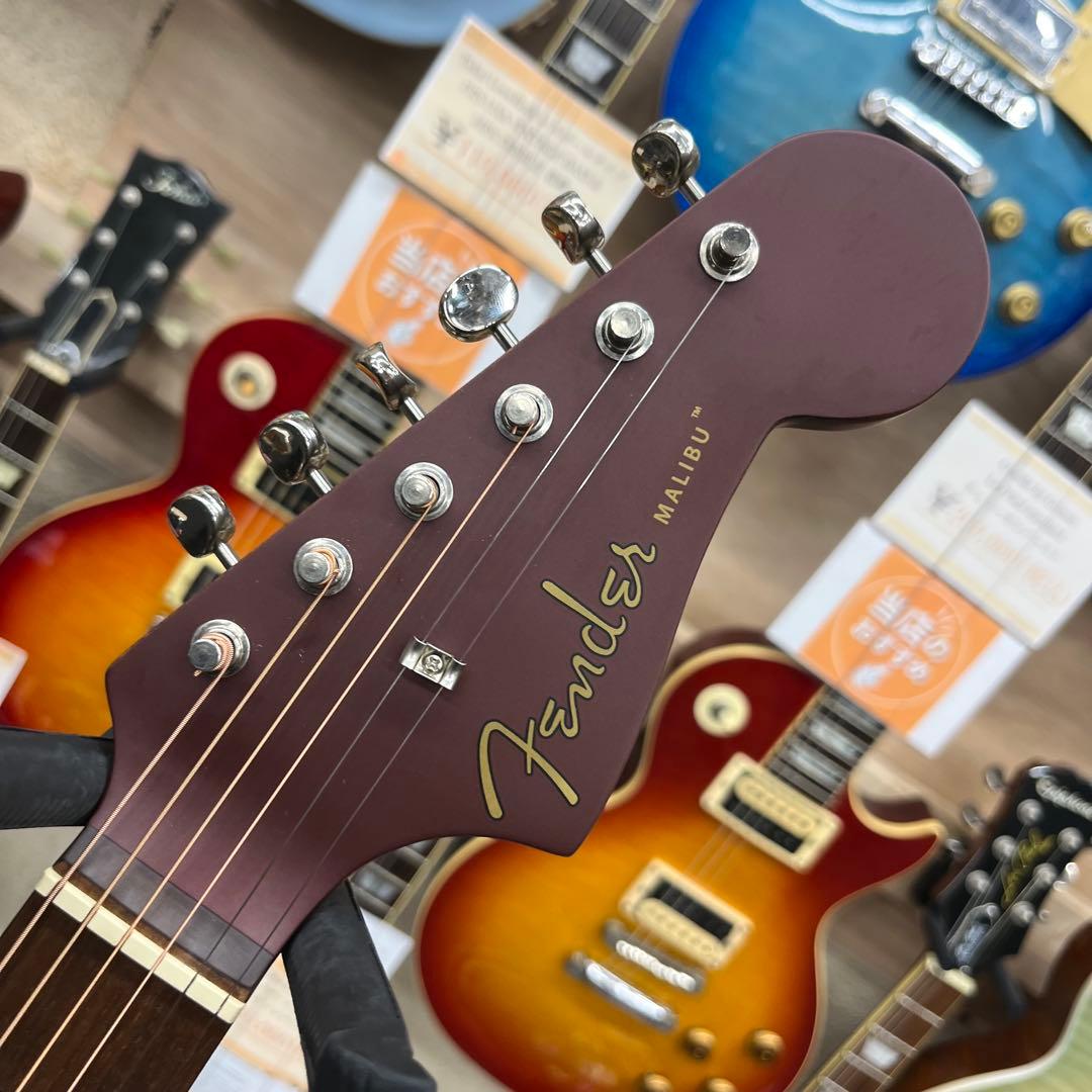 【11830】Fender Malibu Player BGD WN エレアコ
