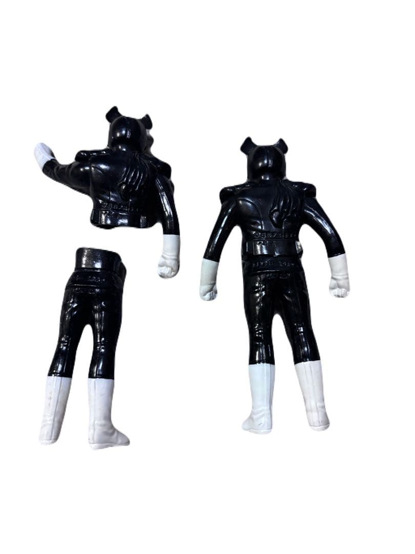 【当時物】仮面ライダー ミニソフビ 10体セット バンダイ 日本製 1980年代