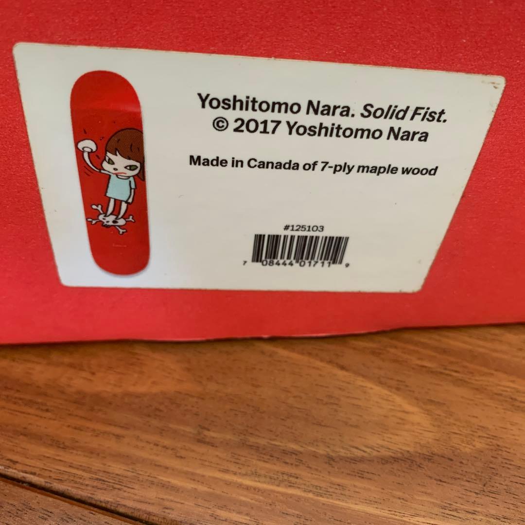 Yoshitomo Nara Solid Fist スケートボードデッキ