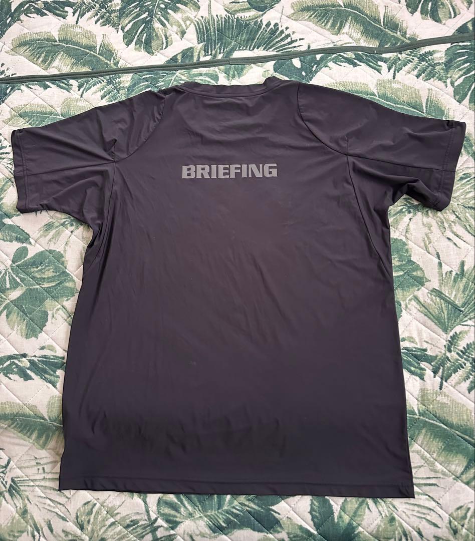 SALE！！BRIEFING☆リラックスフィットTシャツ ☆L☆ロゴ