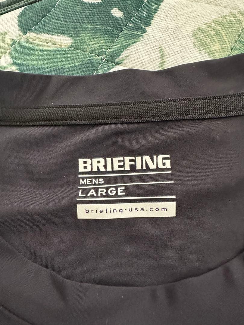 SALE！！BRIEFING☆リラックスフィットTシャツ ☆L☆ロゴ
