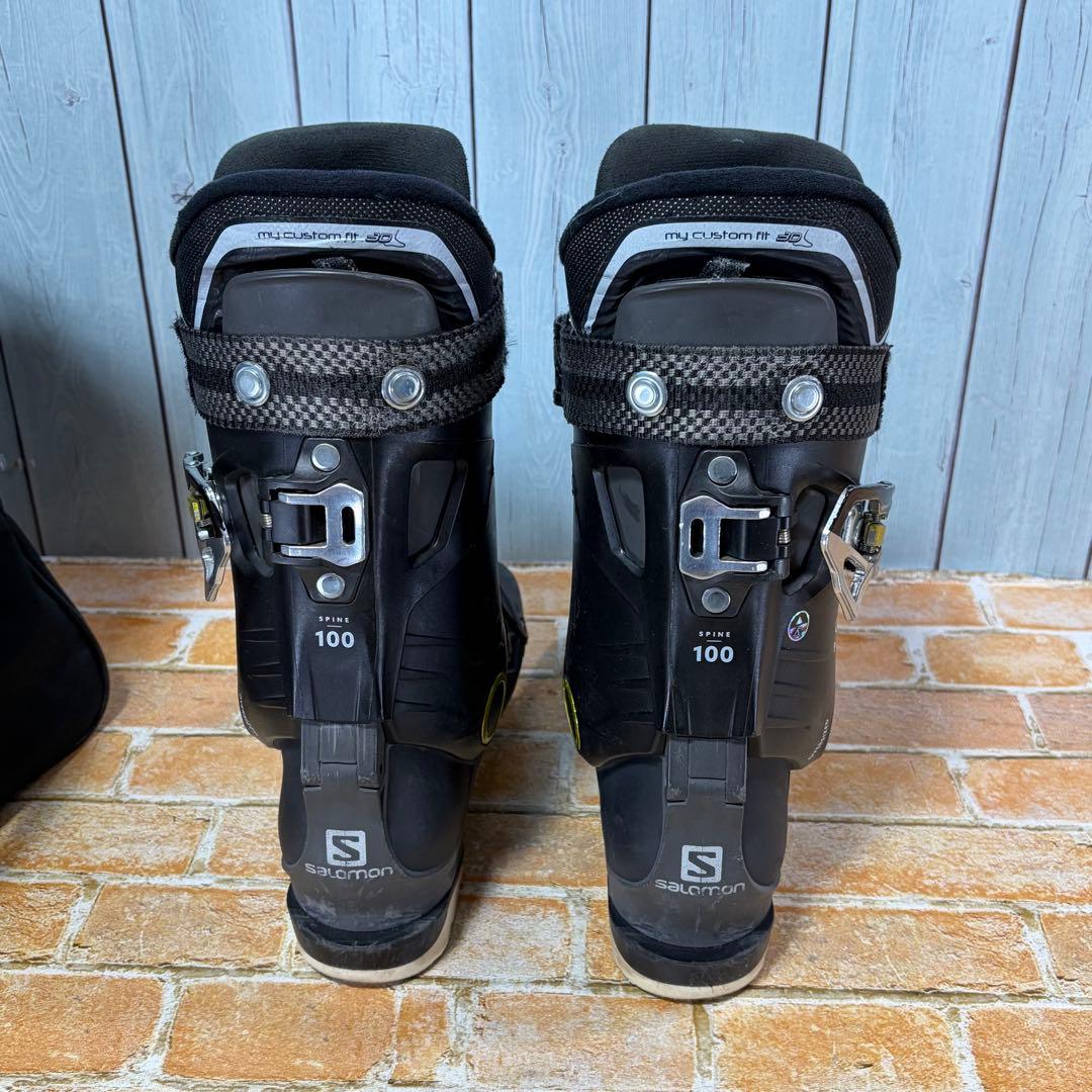 Salomon QST PRO 100 スキー ブーツ 靴 ケース付き