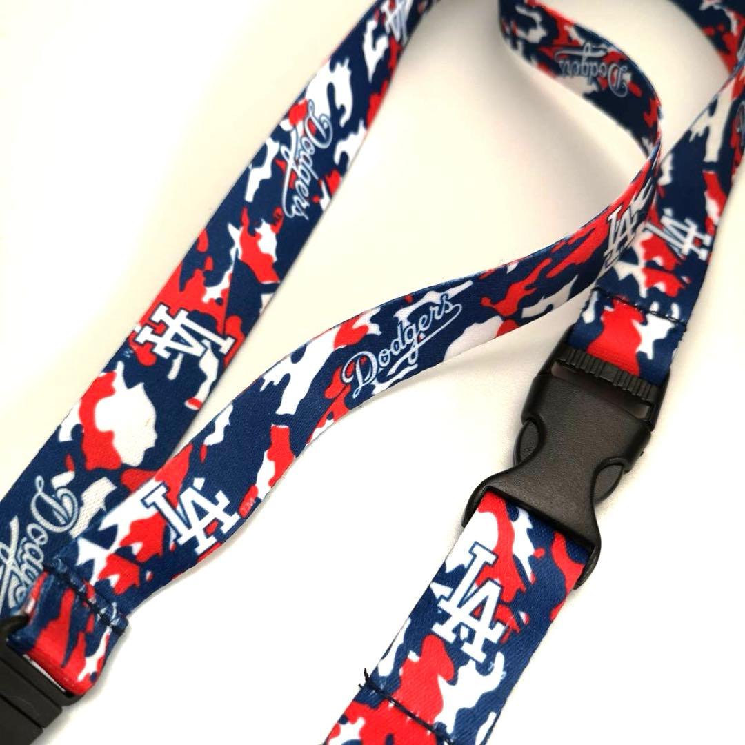 LAドジャース 公式ステンレスボール＋ネックストラップ【セット売り】