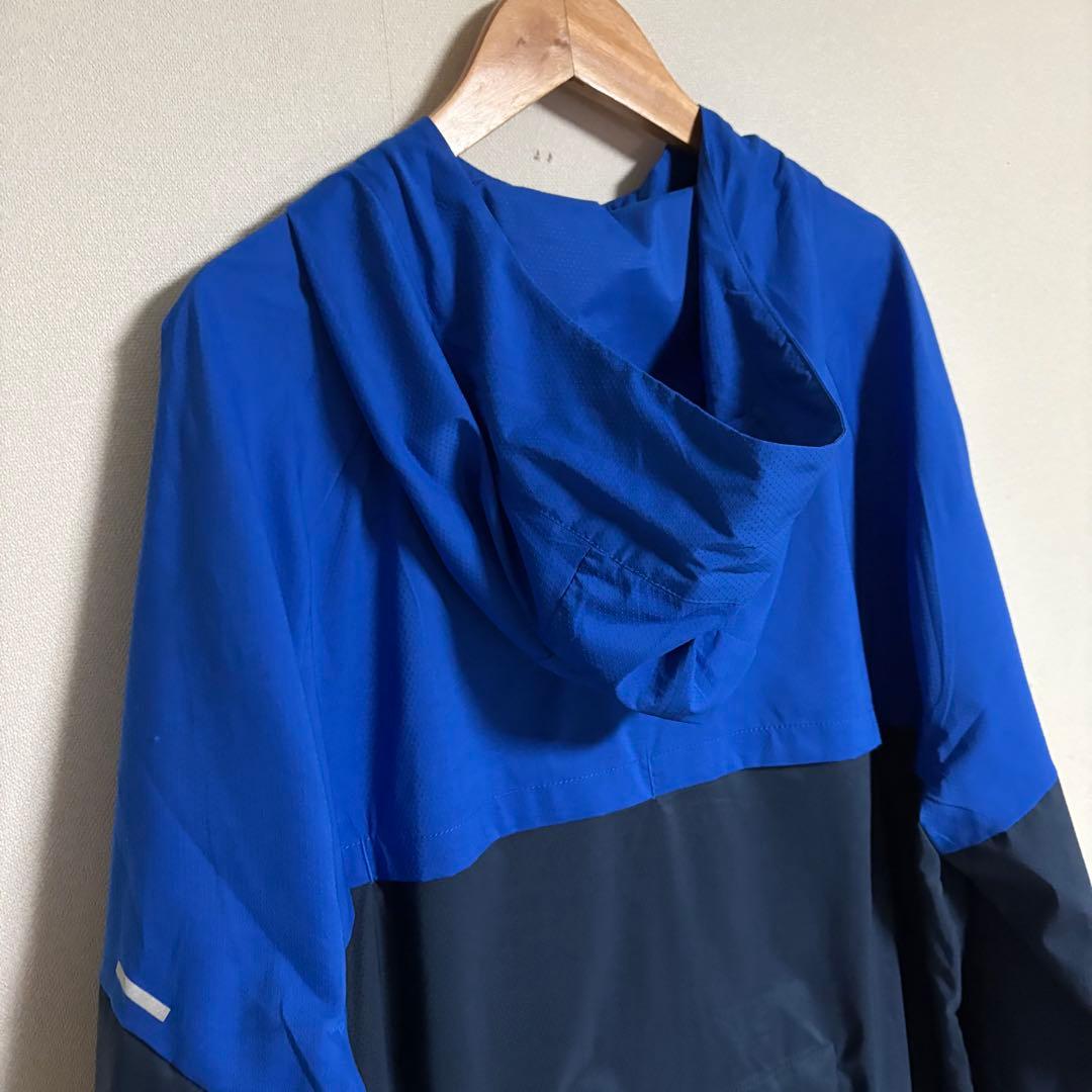 ナイキ NIKE ウィンドランナー フーディ ジャケット 青　XL