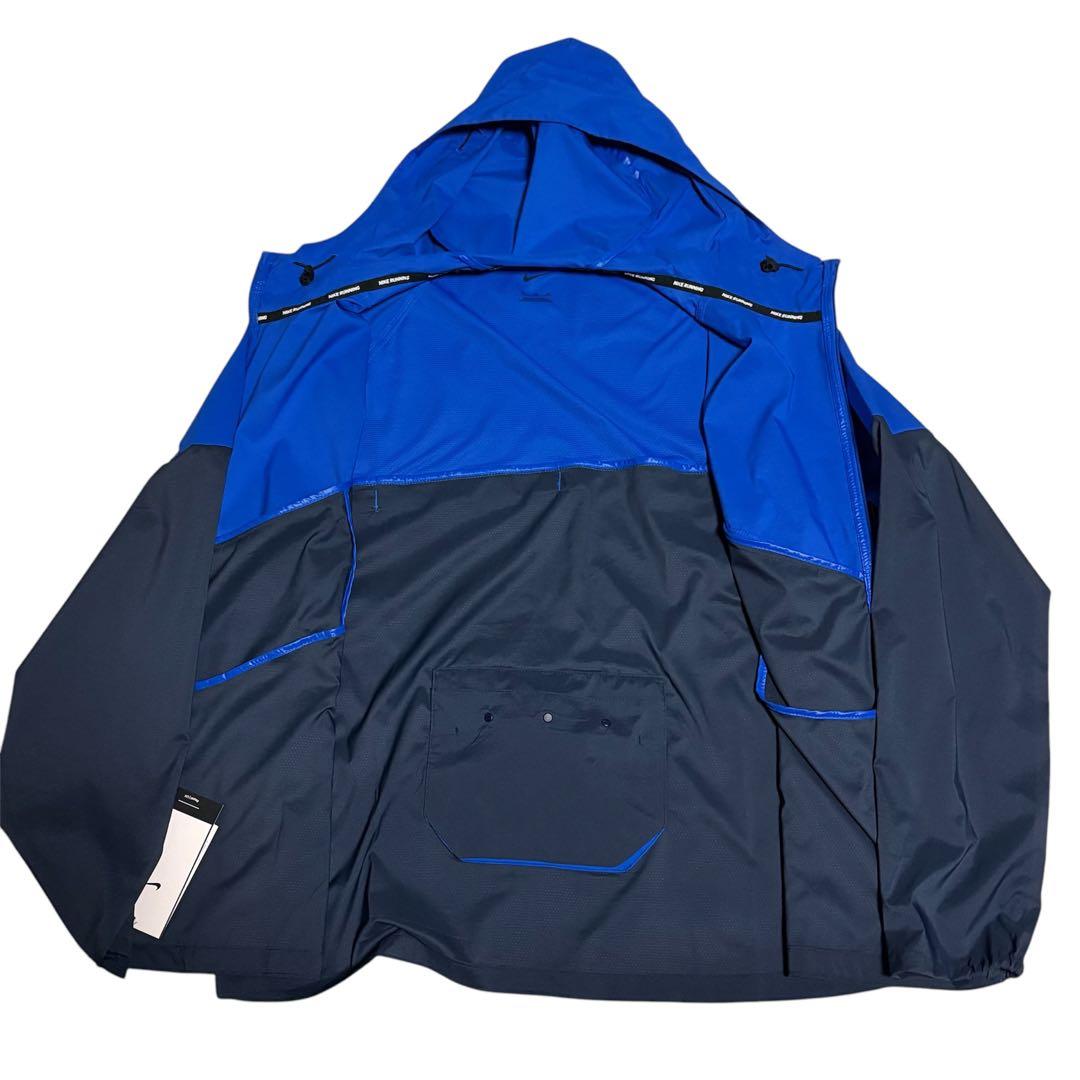 ナイキ NIKE ウィンドランナー フーディ ジャケット 青　XL