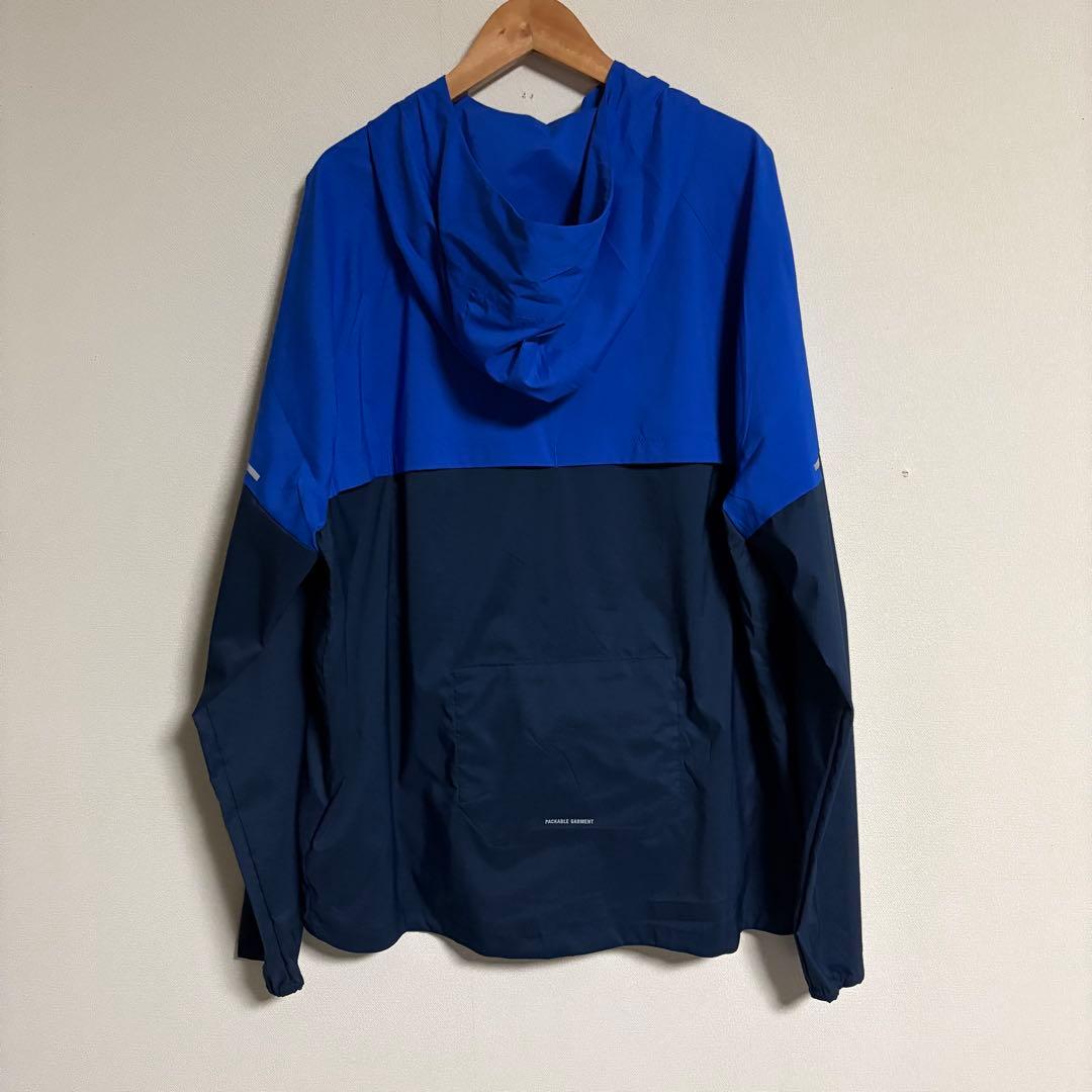 ナイキ NIKE ウィンドランナー フーディ ジャケット 青　XL