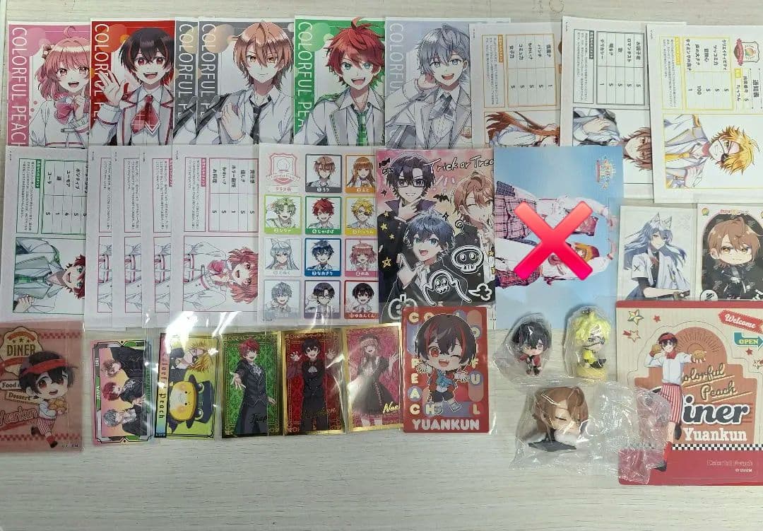カラフルピーチグッズまとめ