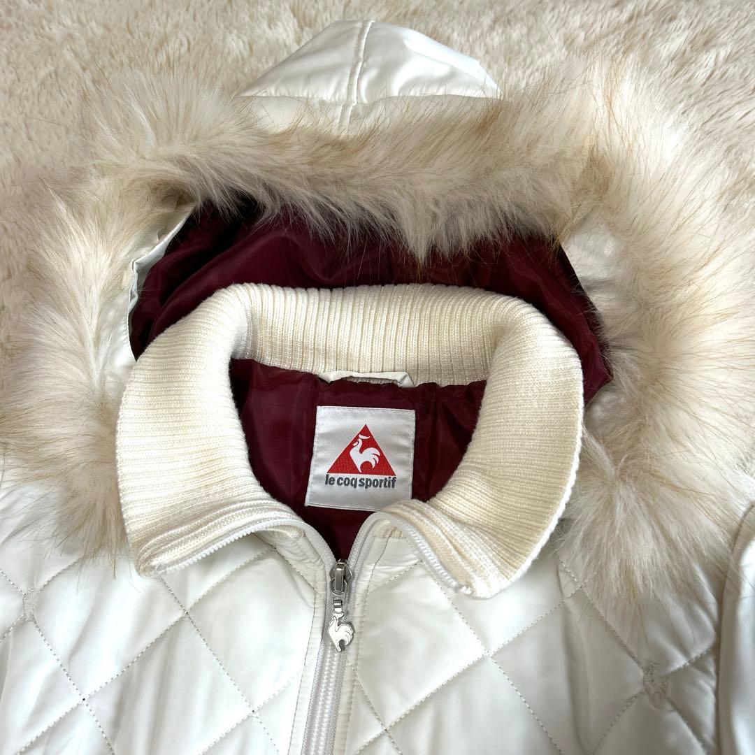 Ie coq sportif レディースゴルフ中綿ジャケット　フード付き未使用級