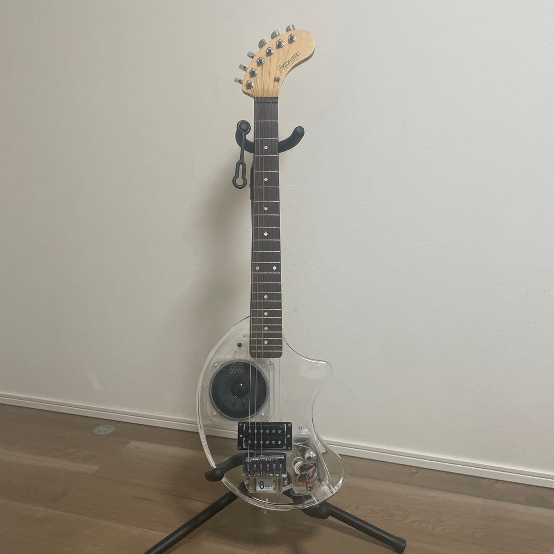 FERNANDES ZO-3 アクリル、透明、スケルトン　エレキギター