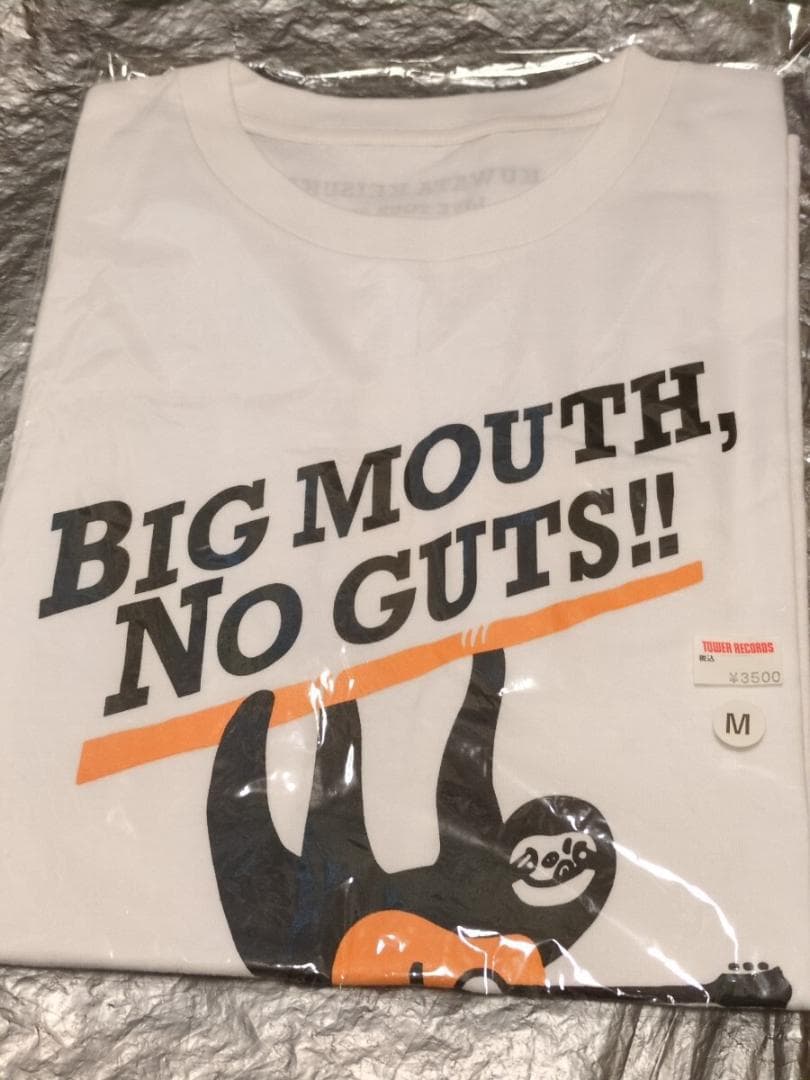2枚 桑田佳祐　BIG MOUTH NO GUTS なまけもの Tシャツ サザン