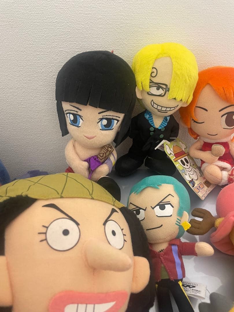 レア　ワンピース　onepiece ぬいぐるみ　8点まとめ　レトロ