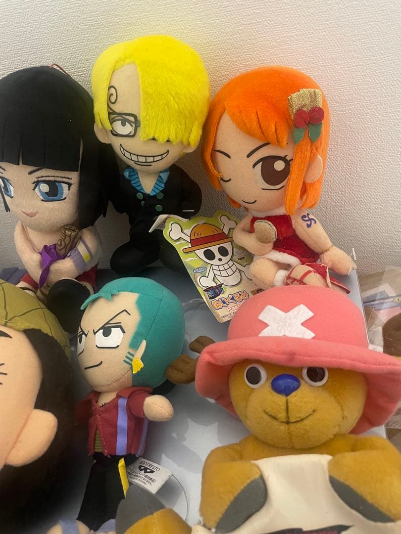 レア　ワンピース　onepiece ぬいぐるみ　8点まとめ　レトロ